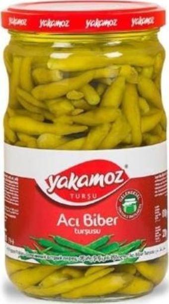 Yakamoz Turşu Biber Acı 650 ml. C.K.Z. (12'li)