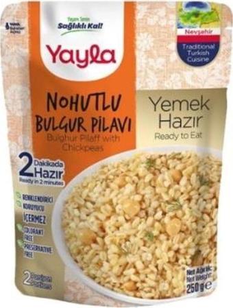 Yayla Gurme Nohutlu Bulgur Pilavı 250 Gr. (12'li)