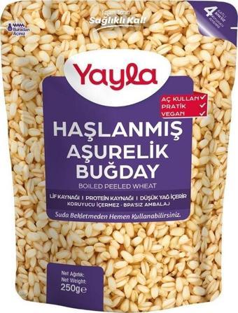 Yayla Gurme Haşlanmış Aşurelik Buğday 250 Gr.