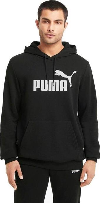 Puma ESS Big Logo Hoodie TR Black Erkek Sweatshirt