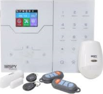 Spy SP-201IP DAHİLİ TCP-IP DESTEKLİ KABLOSUZ ALARM SETİ (1PIR,1MC,2KMD.)