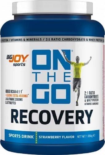 Bigjoy Sports ONTHEGO RECOVERY Sports Drink Çilek 1.05kg