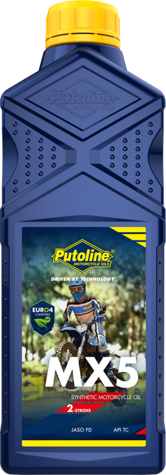 Putoline MX5 2 Zamanlı Motosiklet Yağı 1 L