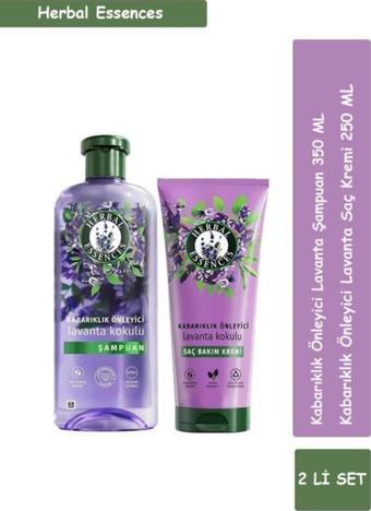 Herbal Essences Kabarıklık Önleyici Lavanta Kokulu Saç Bakım Set