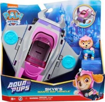 Paw Patrol Aqua Temalı Araçlar Skyes Manta Ray Vehicle 20139011