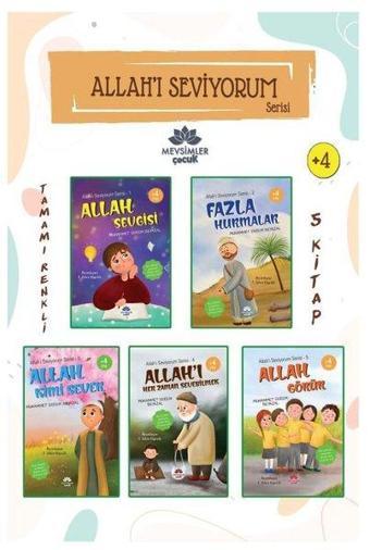 Allah'ı Seviyorum Serisi Seti - 5 Kitap Takım - Muhammet Ekrem Beyazal - Mevsimler Çocuk