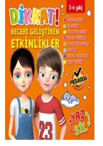 Dikkat ve Beceri Geliştiren Etkinlikler - Turuncu Seri - Bilge Öztepe - Gong Çocuk