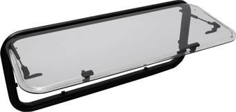 Babarvy 110x45cm 90° Amortisörlü Karavan Camı / Pencere