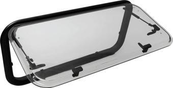 Babarvy 90x45cm 90° Amortisörlü Karavan Camı / Pencere