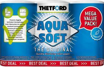 Thetford Aqua Soft Tuvalet Kağıdı 6&amp;#39;lı Paket