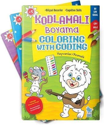 Kodlamalı Boyama - Hayvanlar - Taşıtlar - Mevsimler - Evim - Ailem - Kolektif  - Minik Damla