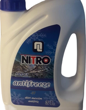 Nitro 4 Mevsim Antifriz 3 Lt (-37 C)