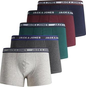 Jack & Jones 12165348 Jacoliver Trunks 5 Pack Noos Grimelanj