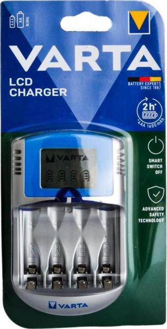 Varta 57070 LCD 12V + USB Pil Şarj Cihazı