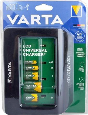 Varta 57688 LCD Universal USB Pil Şarj Cihazı