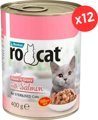 Ro Cat Sterilised Somonlu Kısırlaştırılmış Kedi Konserve