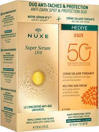 Nuxe Duo Anti Taches & Protection - Yaşlanma Karşıtı ve Güneş Koruyucu Bakım Seti