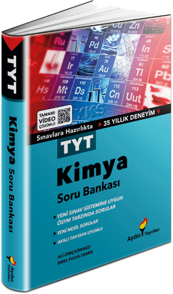 TYT Kimya Soru Bankası Aydın Yayınları - Aydın Yayınları-Eğitim