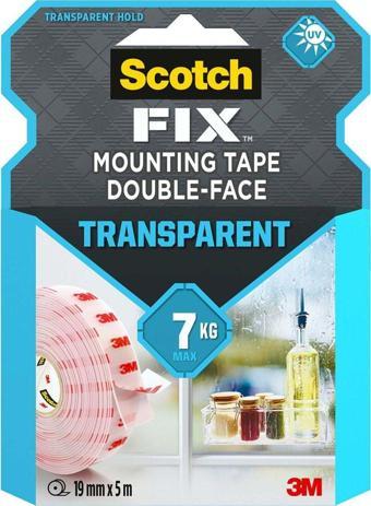 Scotch®  Şeffaf Montaj Bandı 19Mm X 5M 