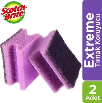 Scotch-Brite® Extreme Bulaşık Süngeri Tırnak Koruyuculu 2'Li 