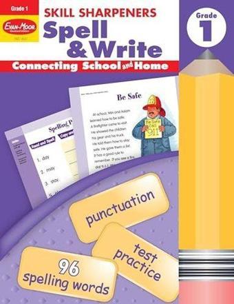 Skill Sharpeners Spell and Write Grade 1 - Evan-Moor Educational Publishers
