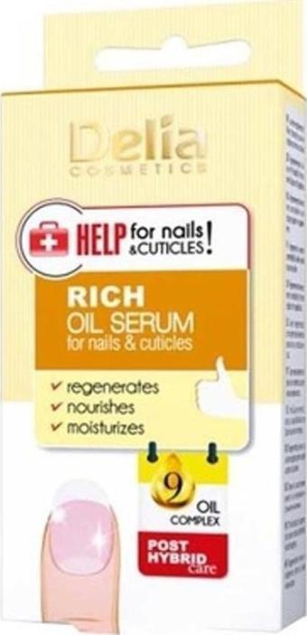 Delia Stop Help For Nails Rich Oil Tırnak Bakım Serumu 11 Ml