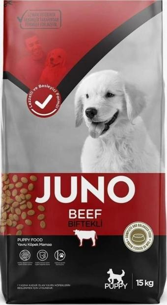 Juno Puppy Biftekli Yavru Köpek Maması 15 kg