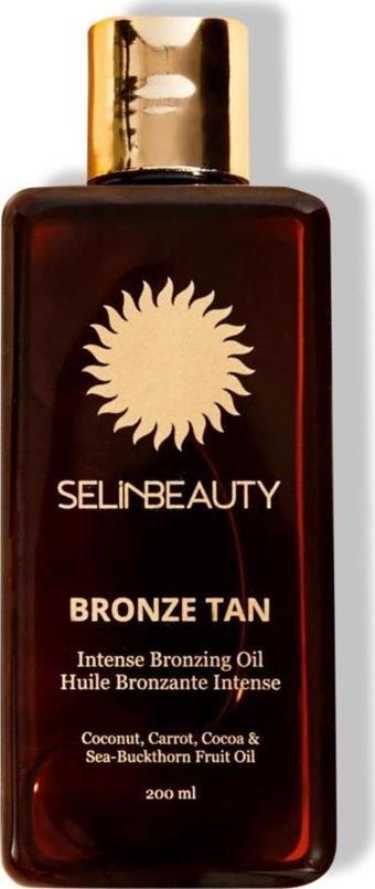 Selin Beauty Bronze Tan Intense Bronzing Oil 200 ml