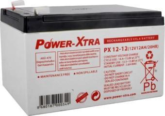 Power-Xtra 12V 12Ah Bakımsız Akü