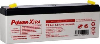 Power-Xtra 12V 2.3 Ah Bakımsız Kuru Akü