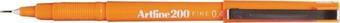 Artline Fineliner 0.4 MM Turuncu (12 Li Paket)