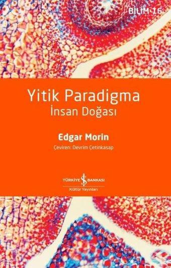 Yitik Paradigma - İnsan Doğası - Edgar Morin - İş Bankası Kültür Yayınları