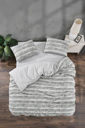 Rebeka Home Collection Lana Çift Kişilik Nevresim Takımı 2 Yastık Kılıflı