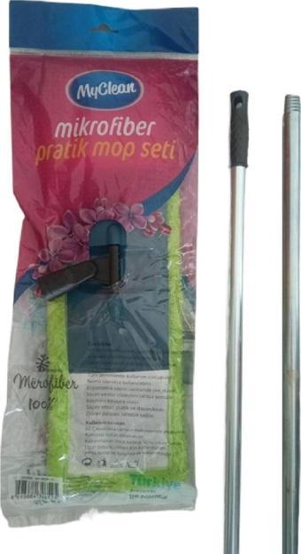 Myclean Mikrofiber Pratik Mop Set Metal Saplı