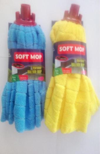 Soft Mop Mikrofiber Havlu Paspas Yedek Mop Ucu 2 Adet