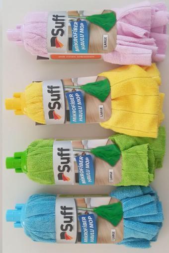 Suff 3 Adet Mikrofiber Havlu Mop Large