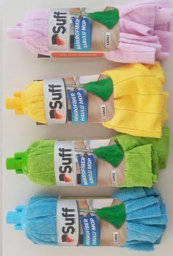 Suff 4 Adet Suff Mikrofiber Havlu Mop Large