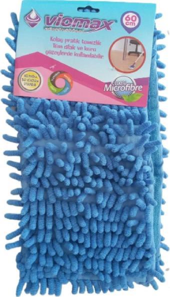 Viomax Makarna Mop Ucu Mikrofiber Paspas Yedeği 60 Cm