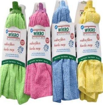 Wikro 2 Adet Mikrofiber Mop Paspas Yedek Ucu Vileda Tipi Mop