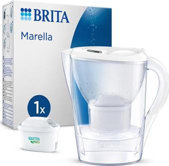 Brita Marella Cool Maxtra Pro All-In-1 Filtreli Su Arıtma Sürahisi - Beyaz