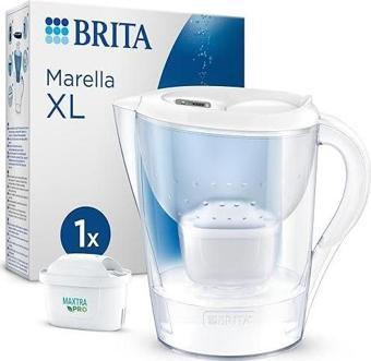 Brita Marella XL Maxtra Pro All-In-1 Filtreli Su Arıtma Sürahisi - Beyaz