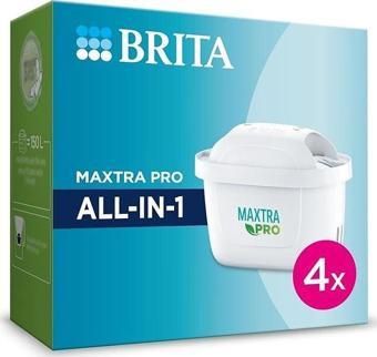 Brita MAXTRA PRO ALL-IN-1 Su Arıtma Filtresi, 4'lü