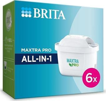 Brita MAXTRA PRO ALL-IN-1 Su Arıtma Filtresi, 6'lı