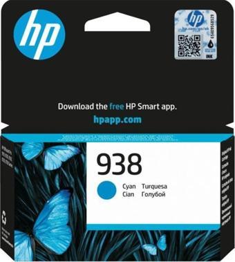 HP 938 Cyan Mavi Kartuş 4S6X5PE