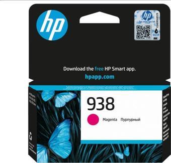 HP 938 Magenta Kırmızı Kartuş 4S6X6PE