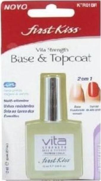 Kiss Vita Strength Base Topcoat Tırnak 13 Ml