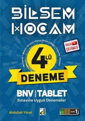 Bilsem Hocam 4'lü Deneme 1. Seviye - Damla Yayınevi