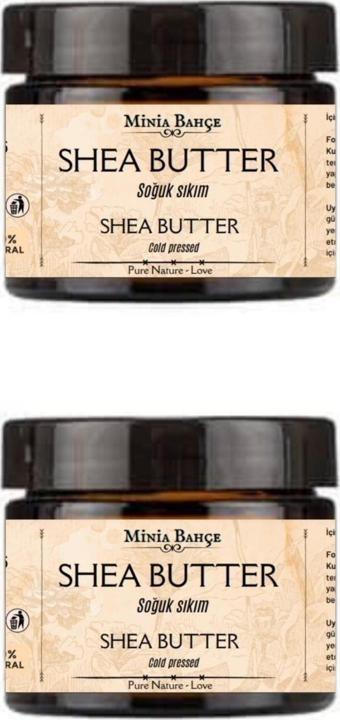 Soğuk Sıkım Shea Butter (karite) Yağı %100 Doğal & Saf 50 Ml, 2 Adet