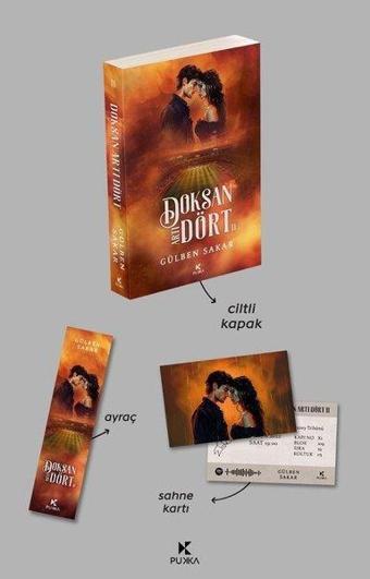 Doksan Artı Dört Cilt 2 - Ayraç ve Sahne Kartı Hediyeli - Gülben Sakar - Pukka Yayınları