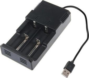 Pil Şarj Aleti Ikili 18650/26650/16340/14500/aa/aaa Usb Hd-8863b